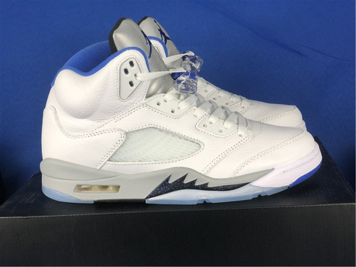 Ultimate version_ Air Jordan 5 _Stealth 2.0_ white and blue color goods number_ DD0587-140_ full code shipment 40--47.5-de29ee71